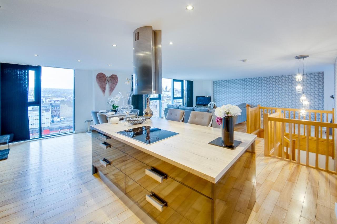 Spacious 3-Bed Penthouse With City Sky Line Views Sheffield Exterior foto